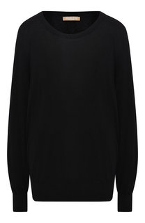 Пуловер из смеси шерсти и кашемира с шелком Michael Kors Collection