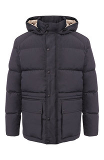 Пуховая куртка на молнии с капюшоном Belstaff
