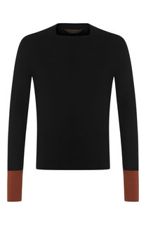 Джемпер из смеси кашемира и шелка Zegna Couture