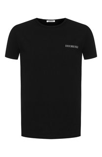 Комплект из двух хлопковых футболок с круглым вырезом Dirk Bikkembergs