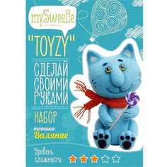 Набор для валяния Toyzy "Синий кот"
