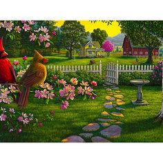 Раскраска по номерам на картоне Color KIT "Сельский пейзаж", 30х40 см