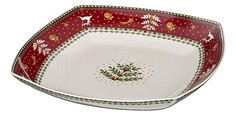 Салатник (33х33х5 см) Christmas collection 586-304
