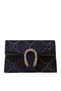 Темно-синяя сумка Dionysus GG small Gucci