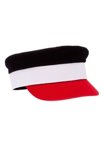 Комбинированная кепка из хлопка Baker Boy Ruslan Baginskiy