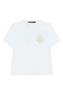 Белая футболка с логотипом Billionaire Boys Club