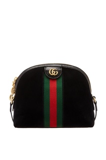 Сумка с контрастной вставкой Ophidia Gucci