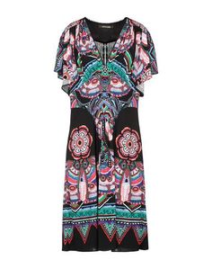 Платье до колена Roberto Cavalli