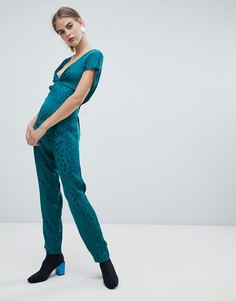 Зеленый комбинезон с узлом New Look - Зеленый