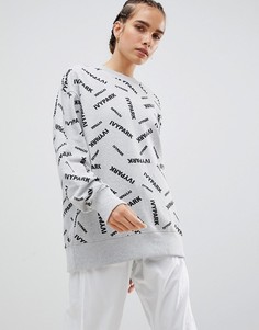 Серый свитшот с логотипом Ivy Park - Серый