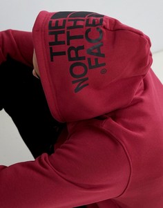 Худи красного цвета без застежки The North Face - Красный