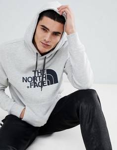 Худи светло-серого цвета без застежки The North Face Drew Peak - Серый