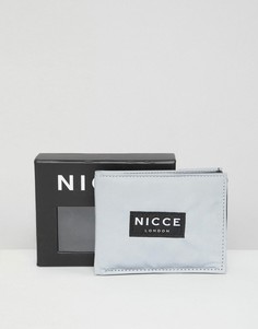 Бумажник двойного сложения из светоотражающего материала Nicce - Серый