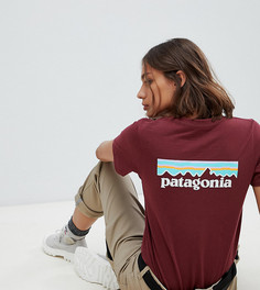 Patagonia Pastel P-6 Logo Responsibili-Tee in Red - Красный
