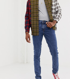 Суженные книзу узкие джинсы Cheap Monday Tall Sonic Norm Core - Синий