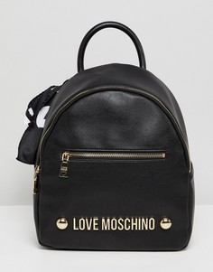 Рюкзак с логотипом Love Moschino - Черный