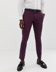 Брюки скинни Selected Homme Damson - Красный