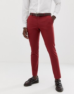 Красные брюки скинни Selected Homme - Красный