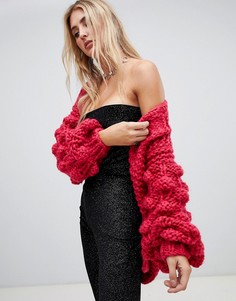 Розовый кардиган Missguided - Фиолетовый