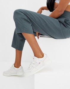 Белые кроссовки Reebok workout plus - Белый