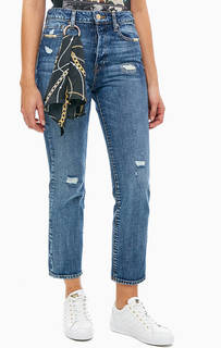 Укороченные джинсы с высокой талией The It Girl Guess