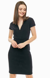 Черное платье-футляр с короткими рукавами Marciano Guess