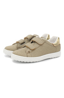 Кожаные кеды на застежках велькро Tod’s Tods