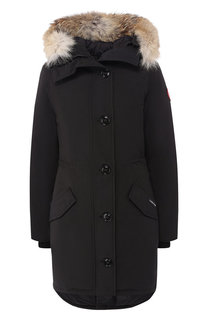 Утепленная парка Rossclair с меховой отделкой Canada Goose