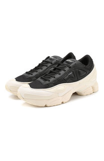 Комбинированные кроссовки Ozweego на шнуровке adidas by Raf Simons