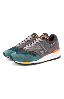 Кожаные кроссовки 997 на шнуровке New Balance