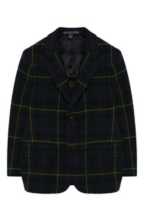 Шерстяной пиджак на двух пуговицах Polo Ralph Lauren