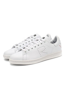 Кожаные кеды Stan Smith на шнуровке adidas by Raf Simons