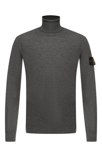 Однотонная водолазка из шерсти Stone Island