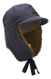 Шерстяная шапка-ушанка Inverni