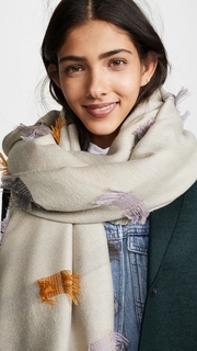 Madewell Stripe and Fringe Scarf