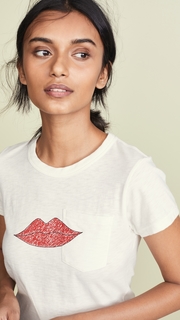 Rag & Bone/JEAN Lips Tee