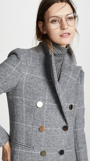 Club Monaco Jemma Plaid Coat