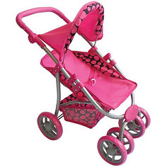 Коляска для кукол Buggy Boom "Skyna", розовая