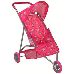 Коляска для кукол Buggy Boom "Mixy", розовая