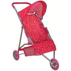 Коляска для кукол Buggy Boom "Mixy", розовая