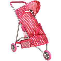 Коляска для кукол Buggy Boom "Mixy", розовая
