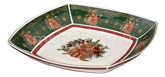 Салатник (33х33х5 см) Christmas collection 586-302