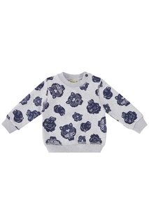 Серый свитшот с тиграми Kenzo
