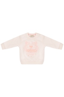 Розовый свитшот с тигром Kenzo