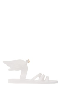 Белые сандалии с крыльями Ikaria Ancient Greek Sandals