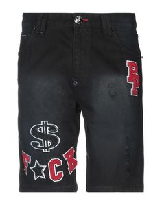 Джинсовые бермуды Philipp Plein