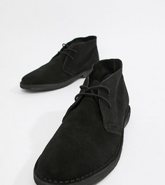 Черные замшевые дезерты ASOS DESIGN - Черный