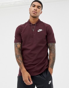 Красное поло Nike Club 909746-652 - Красный