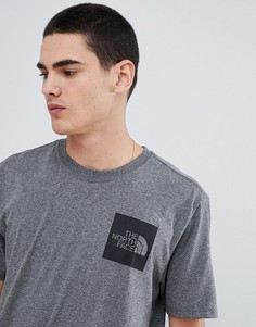 Серая футболка The North Face - Серый