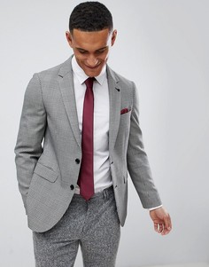 Блейзер в клетку Burton Menswear - Черный